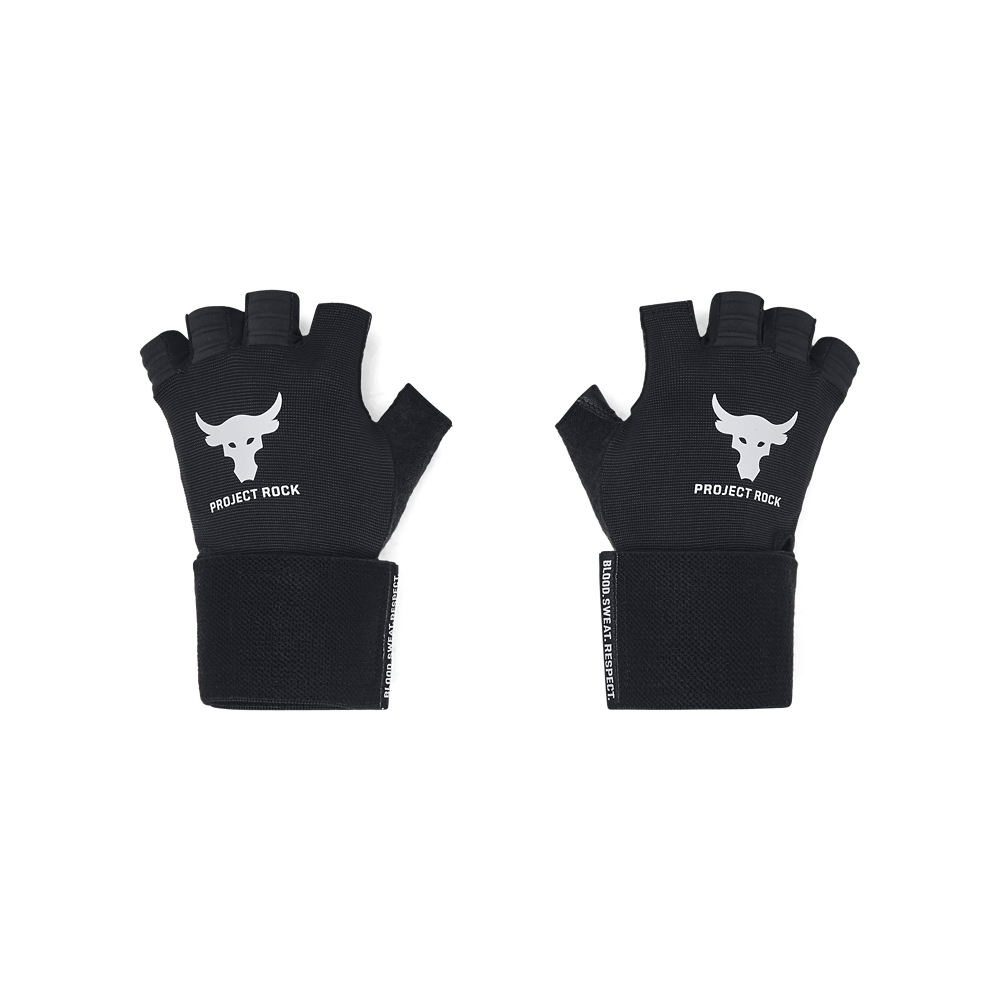 UA Ject Rock Lifting Gloves Guantes negro de hombre para entrenamiento