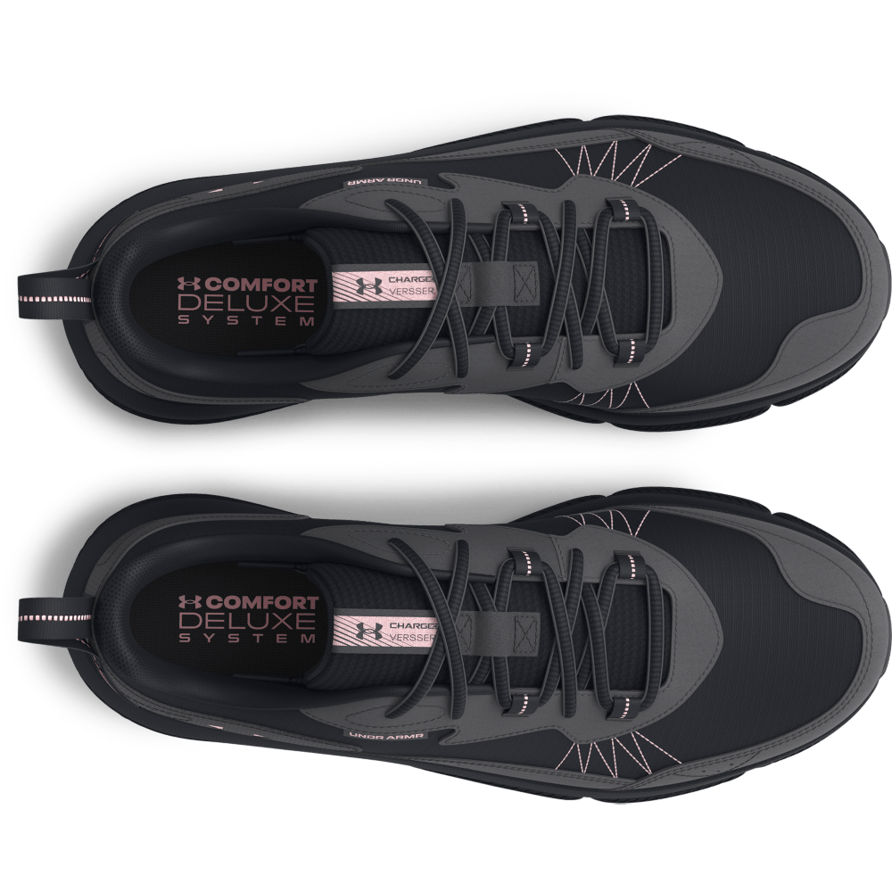 UA W Charged Verssert 2 Tenis negro de mujer para correr
