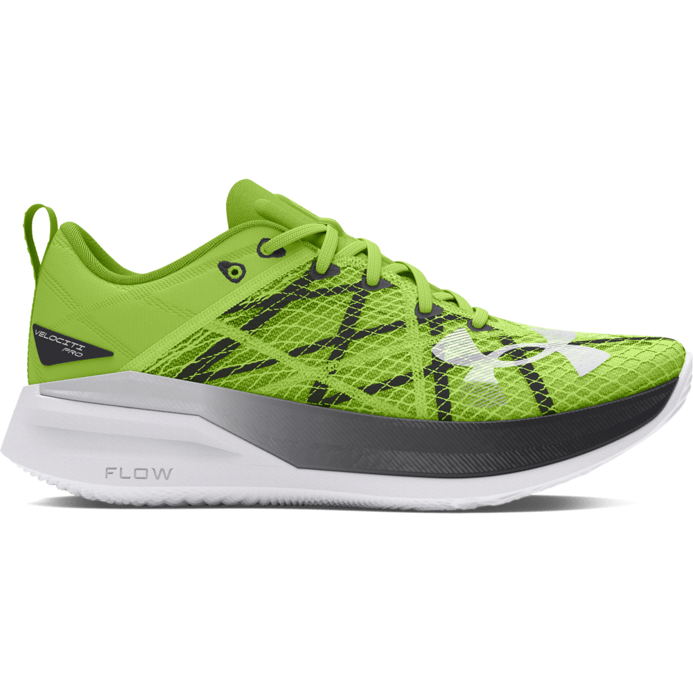 UA Velociti Pro Tenis verde de hombre para correr