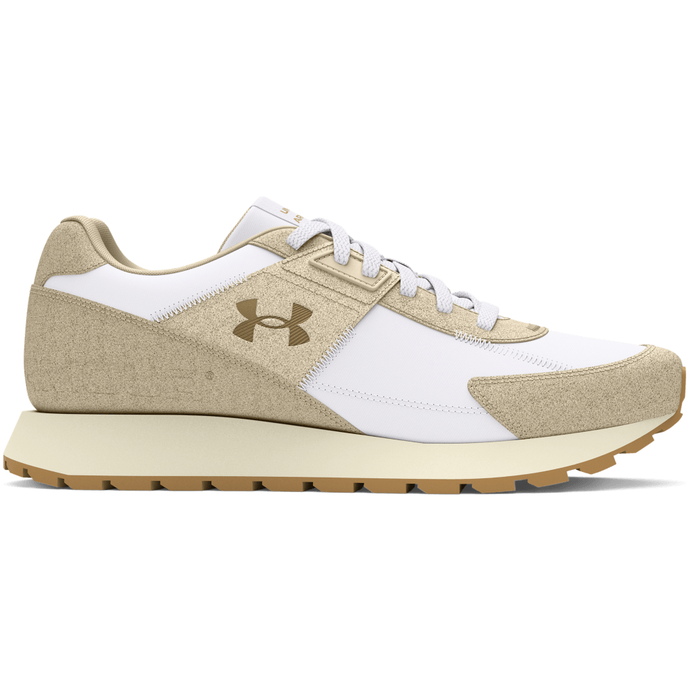 UA W Essential Runner Tenis blanco de mujer lifestyle