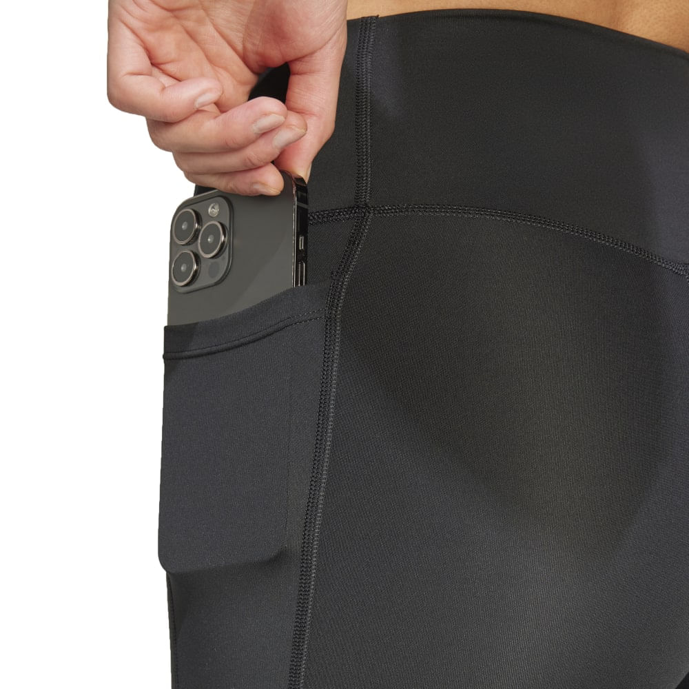 Adidas Opt Ess St 7In Licra negro de mujer para entrenamiento